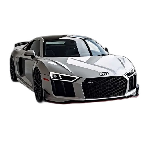 car, weapon, 3d render, photorealistic transparent PNG cut-out