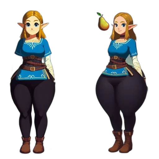dress, staff, concept art, pixel art transparent PNG cut-out