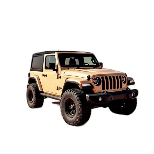 car, animal, 3d render, photorealistic transparent PNG cut-out