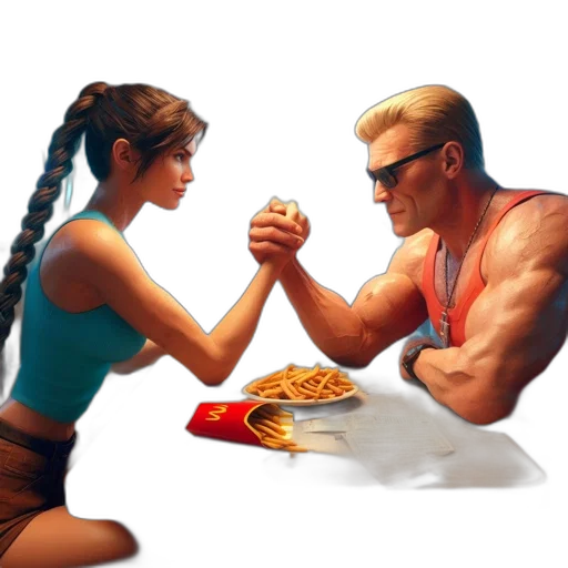 food, concept art, comic book art, fantasy art transparent PNG cut-out