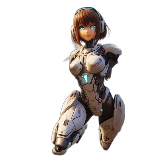 robot, weapon, dress, staff transparent PNG cut-out