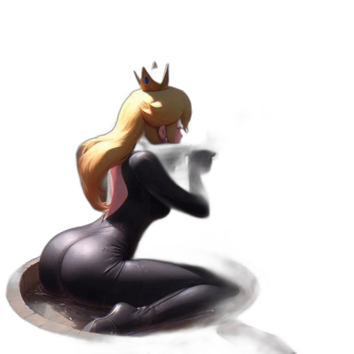 crown, dragon, staff, robot transparent PNG cut-out