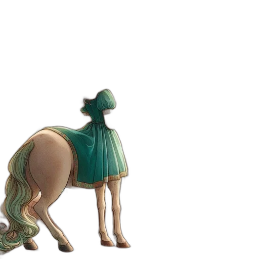 dress, hat, animal, creature transparent PNG cut-out