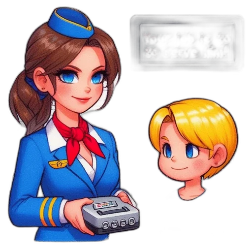 staff, pixel art, concept art, cartoon transparent PNG cut-out
