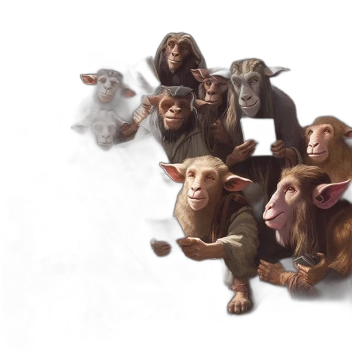 animal, concept art, fantasy art, photorealistic transparent PNG cut-out