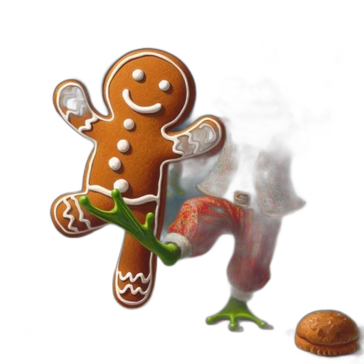 food, robot, concept art, photorealistic transparent PNG cut-out
