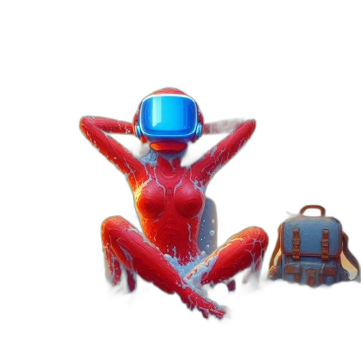 hat, robot, mask, creature transparent PNG cut-out