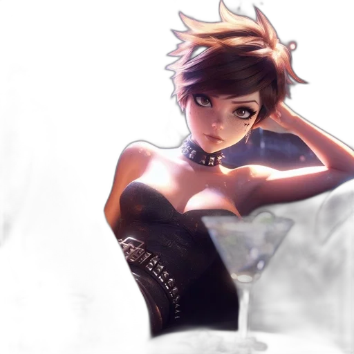 dress, weapon, face, crown transparent PNG cut-out