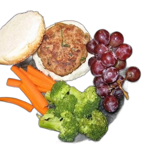 food, crown, plate, burger transparent PNG cut-out