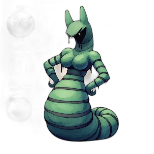 dragon, creature, dress, staff transparent PNG cut-out