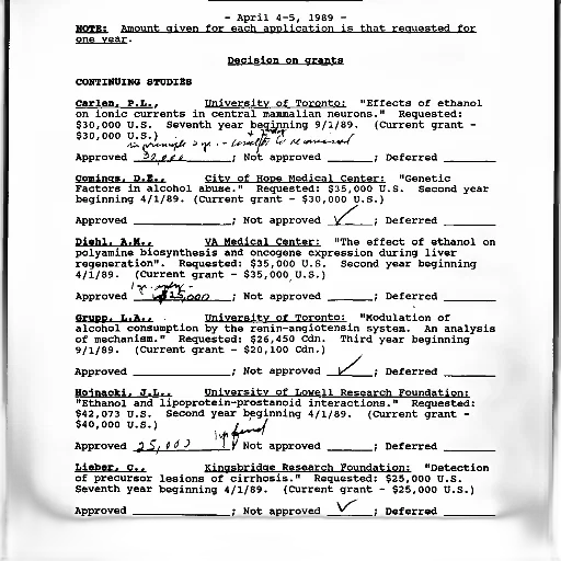 document, titled, decision, grants transparent PNG cut-out