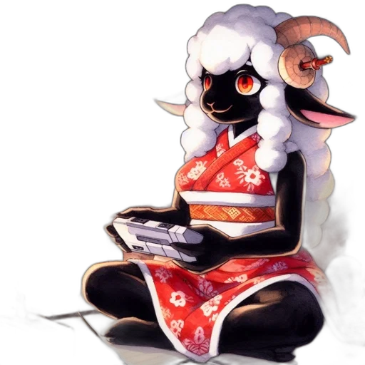 dress, staff, mask, robot transparent PNG cut-out