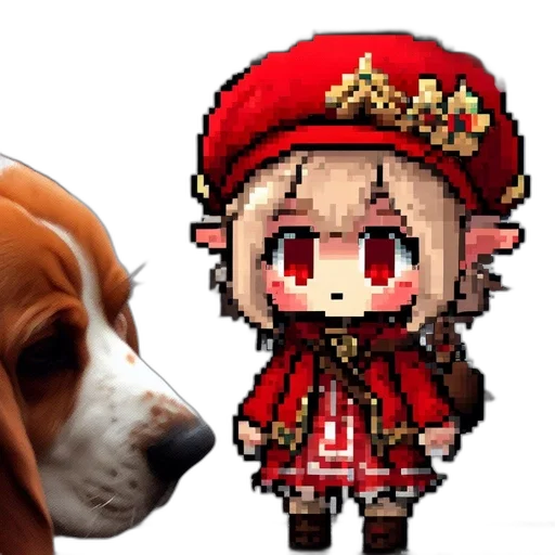 animal, staff, hat, crown transparent PNG cut-out