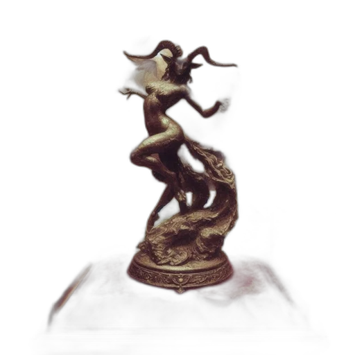 dragon, staff, creature, crown transparent PNG cut-out