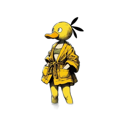 jacket, animal, staff, creature transparent PNG cut-out