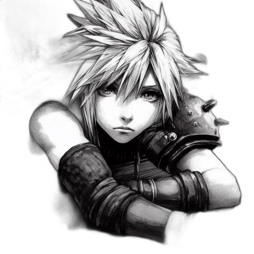 dragon, weapon, face, sword transparent PNG cut-out
