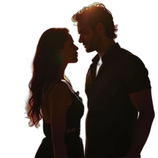 photorealistic, concept art, sunset, fog transparent PNG cut-out