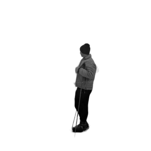jacket, staff, robot, umbrella transparent PNG cut-out