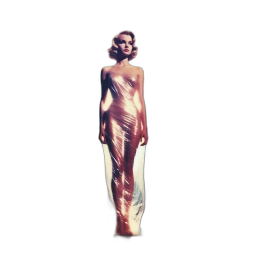 dress, creature, concept art, 3d render transparent PNG cut-out