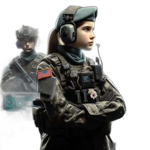 face, concept art, cyberpunk, 3d render transparent PNG cut-out
