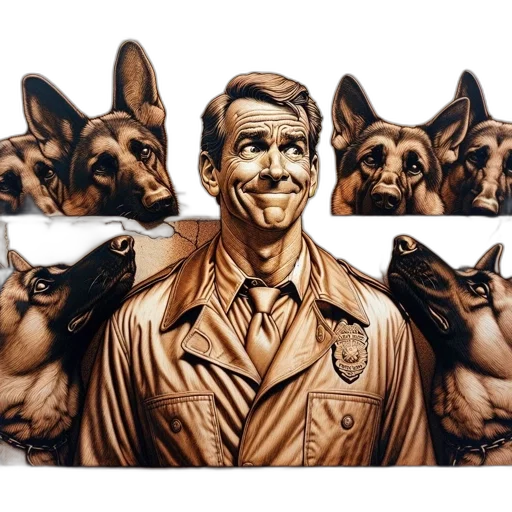 animal, mask, face, comic book art transparent PNG cut-out