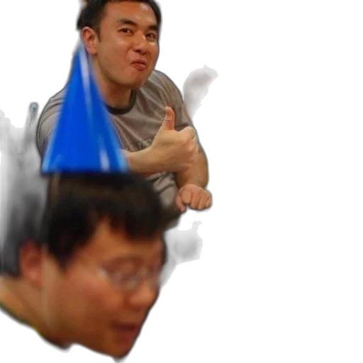 umbrella, staff, crown, face transparent PNG cut-out