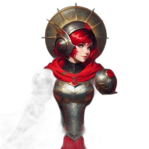 robot, staff, crown, concept art transparent PNG cut-out