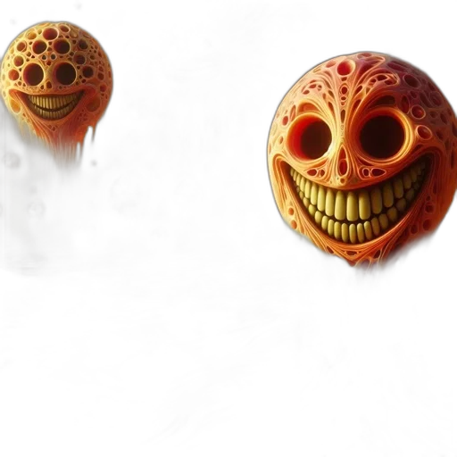 mask, face, creature, concept art transparent PNG cut-out