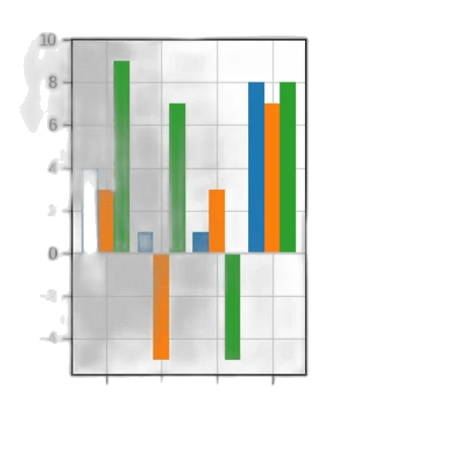 monochrome, colorful, bar, chart transparent PNG cut-out