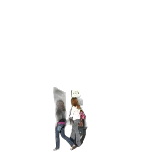 robot, jacket, shoes, hair transparent PNG cut-out