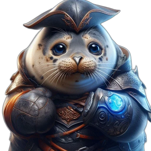 animal, face, robot, staff transparent PNG cut-out