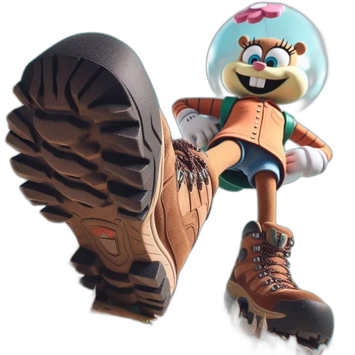 shoes, creature, weapon, robot transparent PNG cut-out