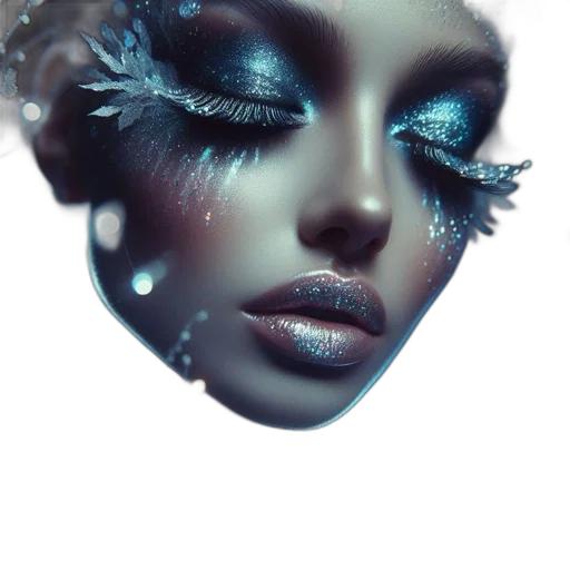 mask, face, crown, jewelry transparent PNG cut-out
