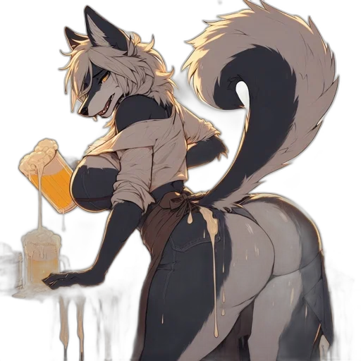 staff, animal, concept art, fantasy art transparent PNG cut-out