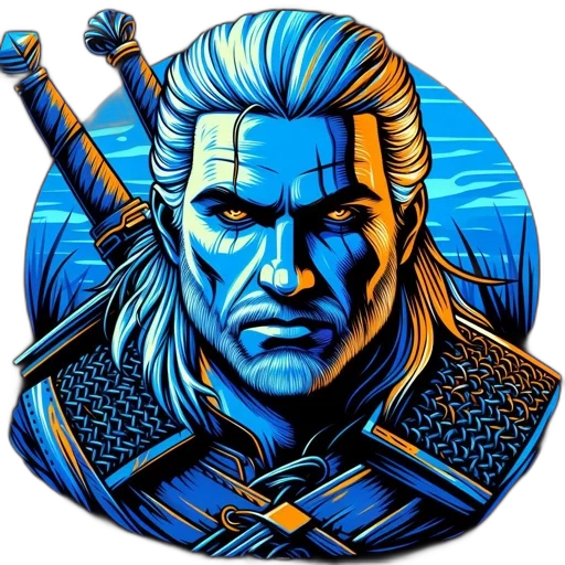 fantasy art, pixel art, comic book art, concept art transparent PNG cut-out