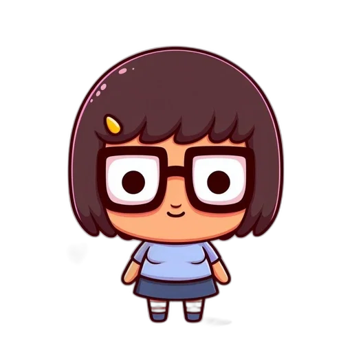 staff, face, dress, cartoon transparent PNG cut-out