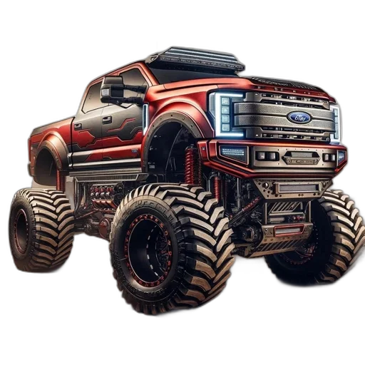 car, weapon, concept art, 3d render transparent PNG cut-out