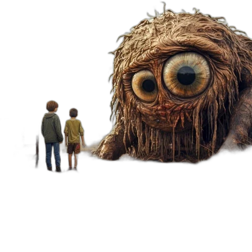 creature, mask, animal, hair transparent PNG cut-out