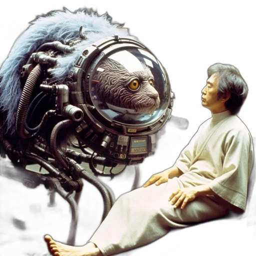 robot, creature, animal, concept art transparent PNG cut-out