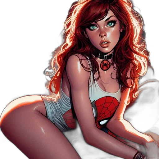 comic book art, concept art, cartoon, fantasy art transparent PNG cut-out