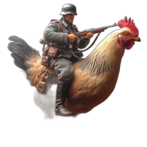 animal, weapon, concept art, photorealistic transparent PNG cut-out