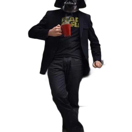 mask, jacket, staff, robot transparent PNG cut-out