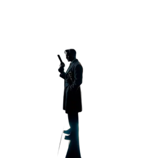 staff, umbrella, jacket, weapon transparent PNG cut-out