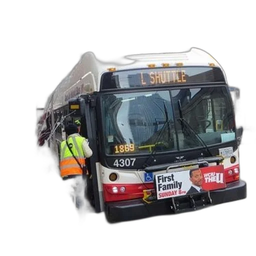 3d render, photorealistic, bus, advertisement transparent PNG cut-out