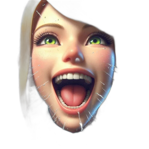 face, mask, robot, creature transparent PNG cut-out