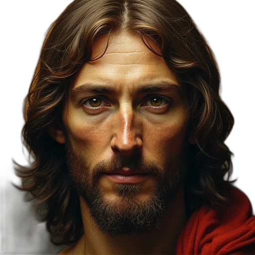 face, photorealistic, oil painting, 3d render transparent PNG cut-out