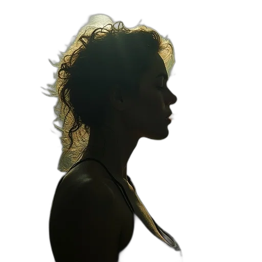crown, hair, jewelry, face transparent PNG cut-out
