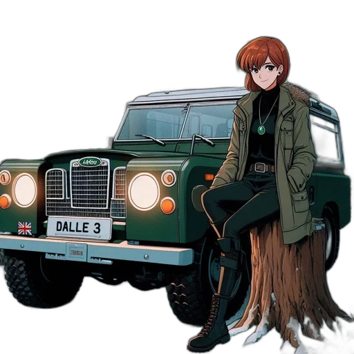 car, jacket, weapon, animal transparent PNG cut-out
