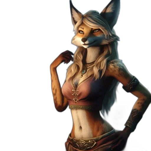 staff, mask, animal, fantasy art transparent PNG cut-out