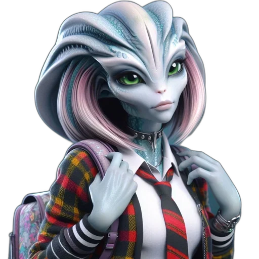 jacket, creature, robot, face transparent PNG cut-out